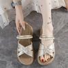 Platform Pearl Beautiful Sandals and Slippers for Women To Wear Fashionably In Summer with Skirts 2025 New Seaside Sandals