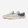 [Vans] Classic Slip-On - Checkerboard Blue/Marshmallow, VN000CT57Z2, 1010110088, Popular Korean Shoes