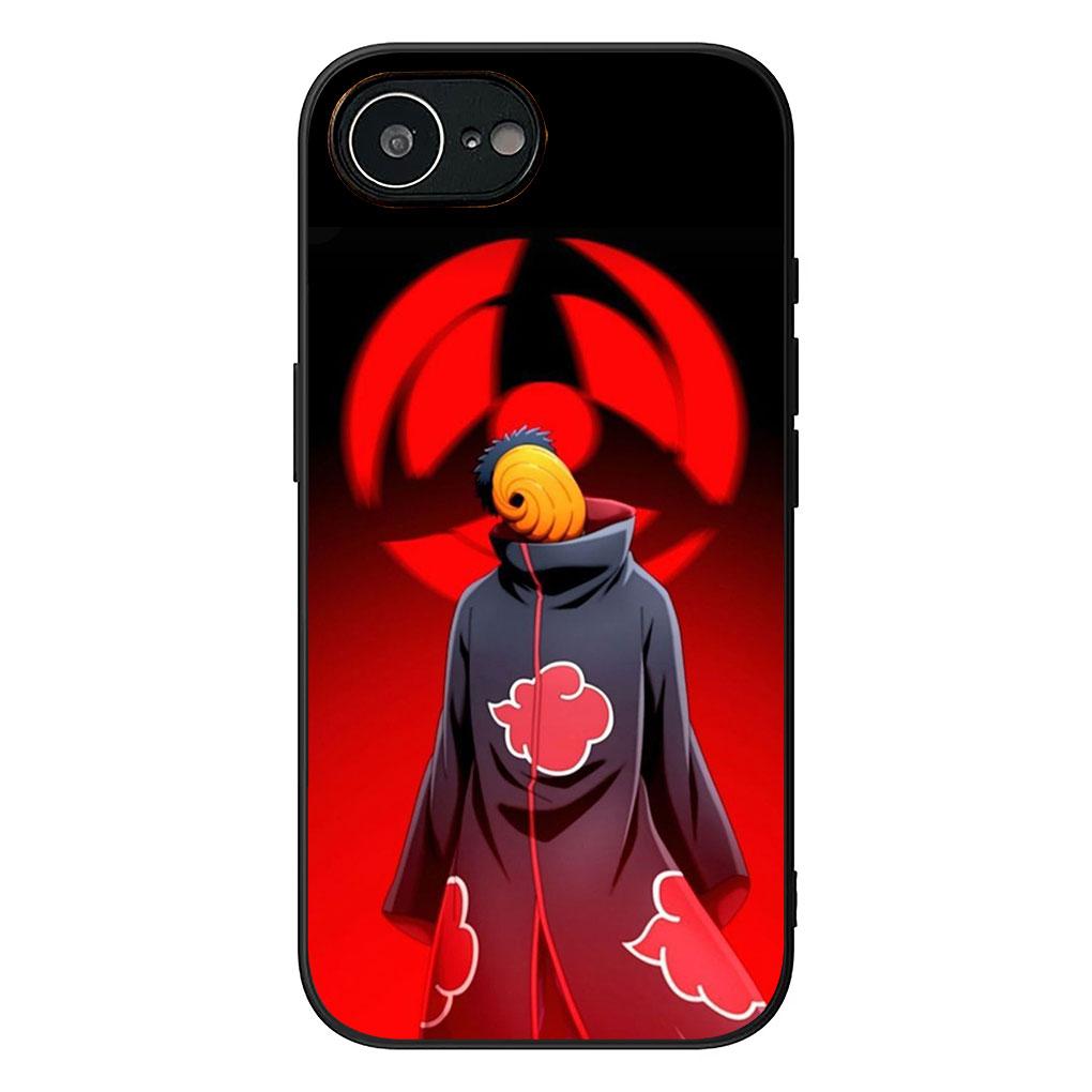 

Cover for Apple iPhone 13 12 Mini XS 11 Pro Max 7 8 Plus XR SE 2022 2020 SE3 Phone Case Obito Narutos Sasuke Uchiha Tobi Itachi iPhone XR