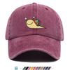 Pc Regenbogen Schnecke Cartoon Druck Baseballkappe Niedliches und Lustiges Design Trendige Modekappe für Unisex und Damen Verstellbare Größe Street