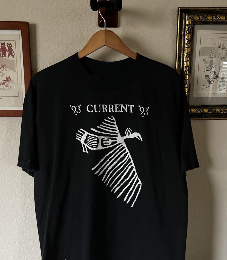 Current 93 Band Bird T-Shirt Cotton Full Size TS606 XXXL