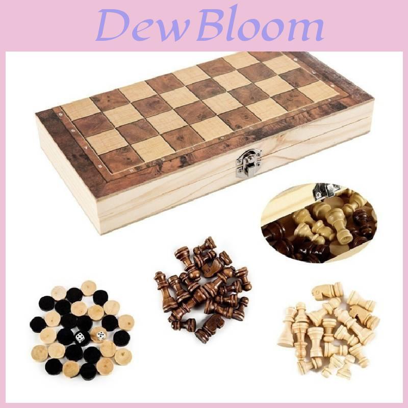 Wooden International Chess Set With Trigame Variations For Family Fun And Chess Enthusiasts