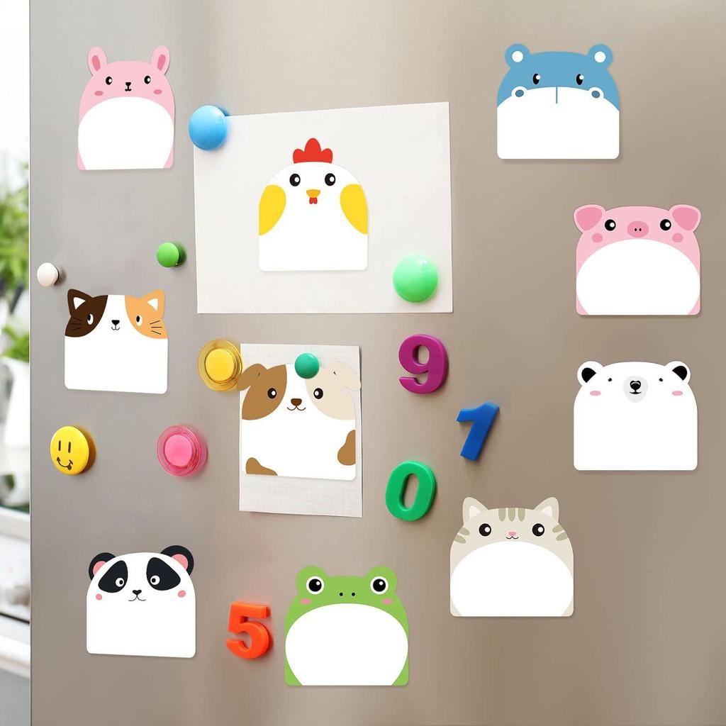 Cute Cat Shaped Reusable Sticky Notes