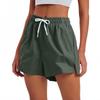 Damen Sporthosen Lässige Lockere Farbe Atmungsaktiv Schnelltrocknende Shorts