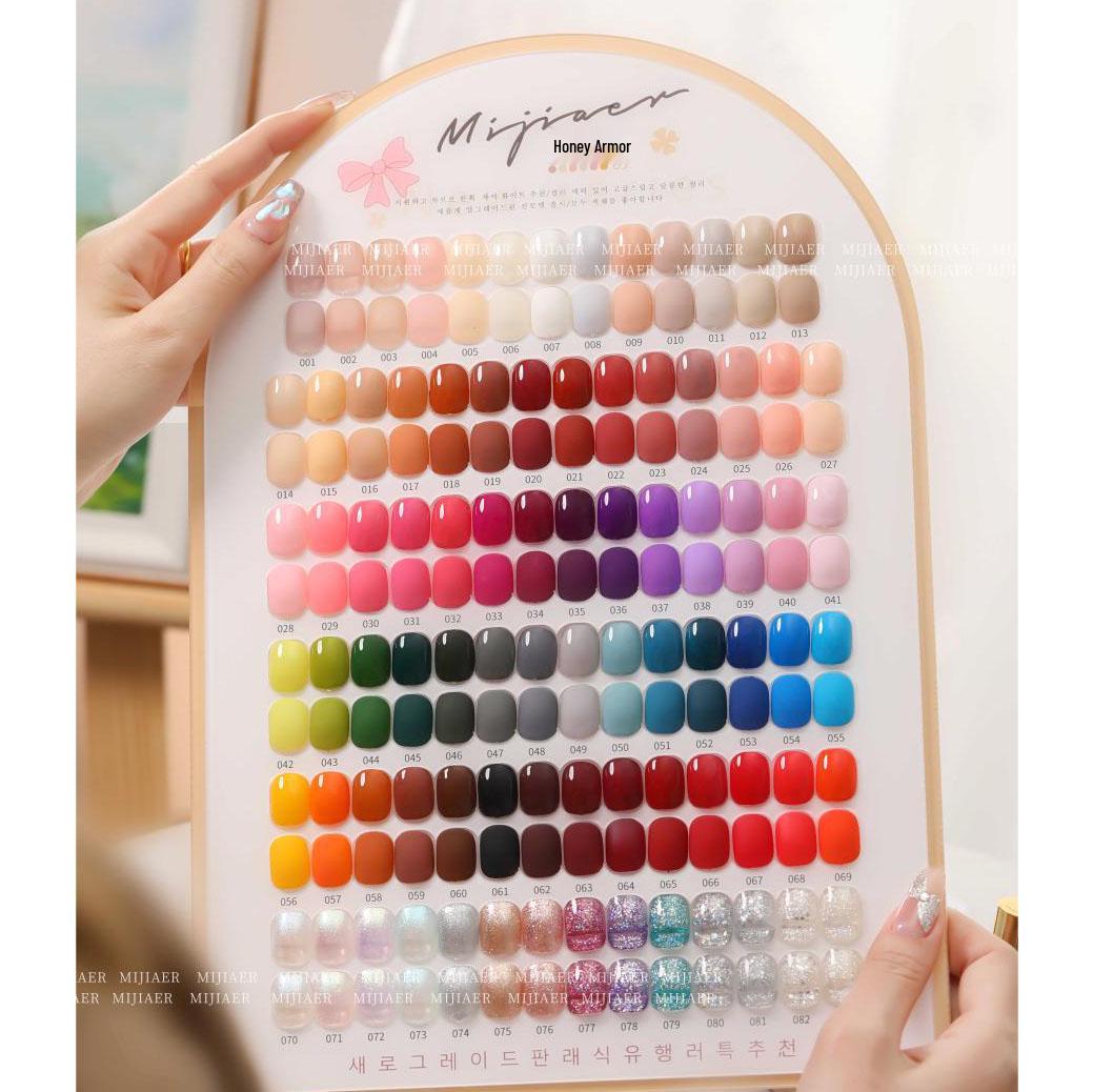 

Набор гель-лаков для ногтей Mijaer 83 цвета «Бабочка» - Салонное качество, любимый в интернете, один цвет в бутылочке.