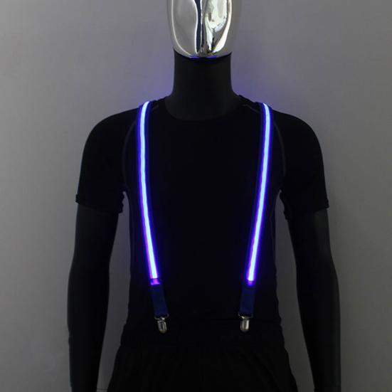 Light Suspenders Suspender for Men Women Up Neon Outfits for Rave