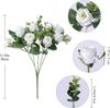 15 heads Artificial Silk Rose Flowers Bridal Bouquet for Home Wedding Floral Arrangement Garden Artificial Flowers DIYGift Decor