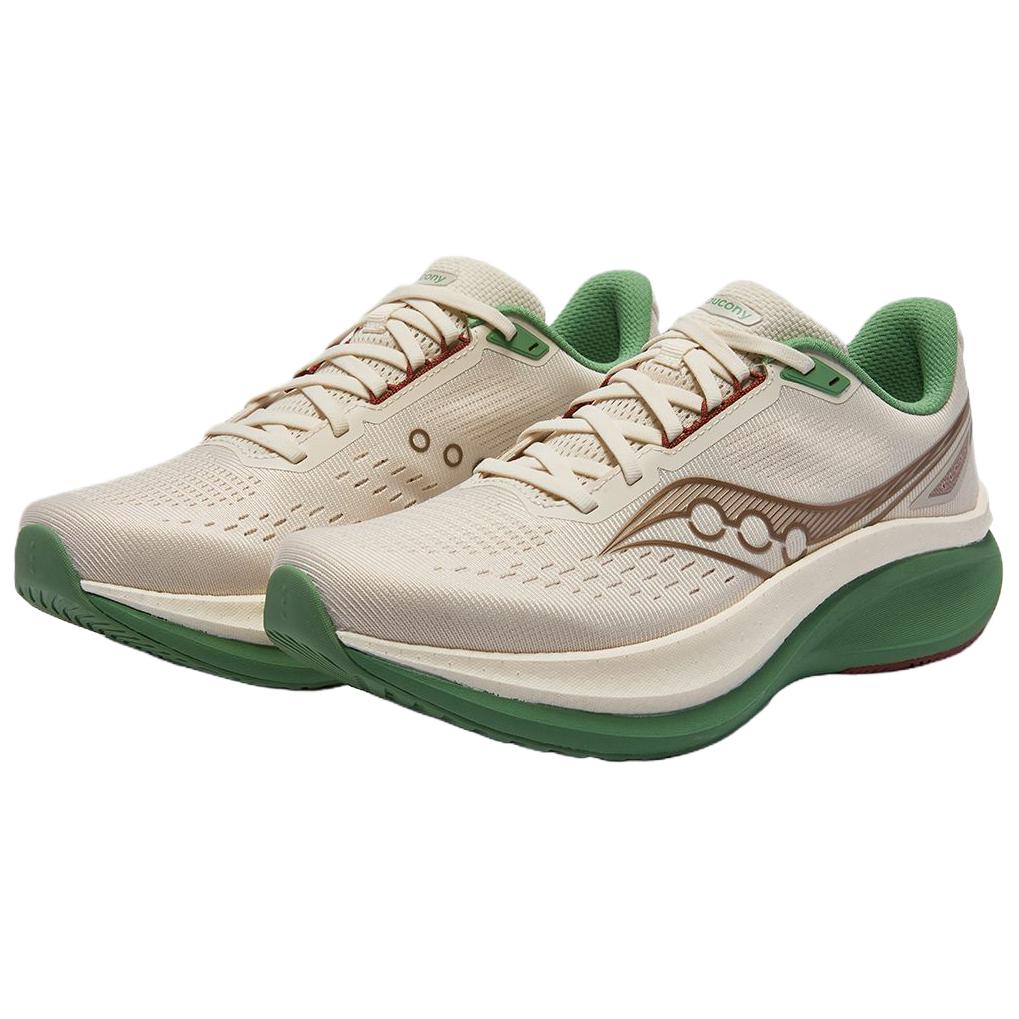 SAUCONY TIDE Wave 4 Breathable Rebound Sprint Running Shoes Unisex Beige S28279-8