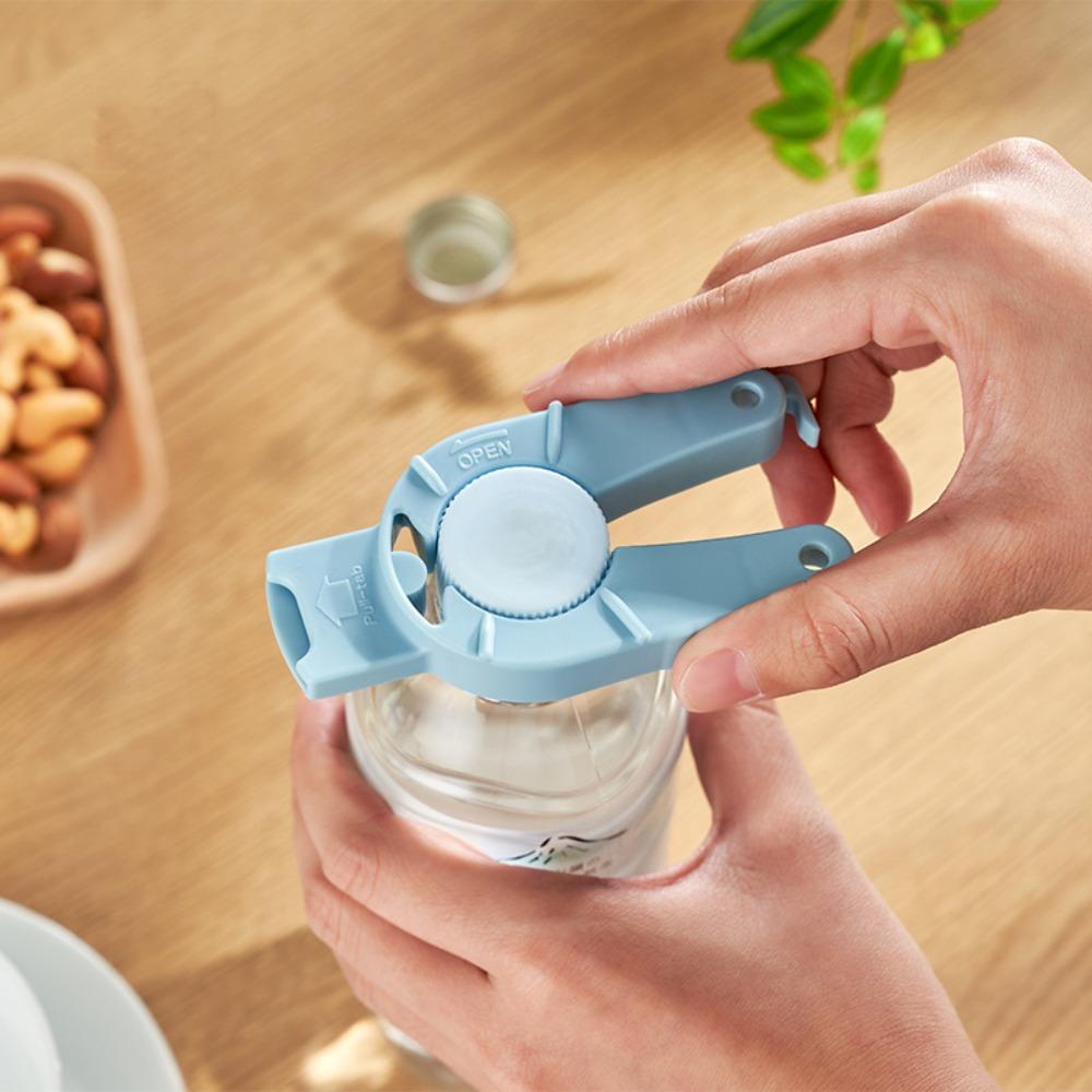 Non-slip Can Opener Plastic Bottle Lid Remover Portable Japanese Style Bottle Opener  Weak Hand