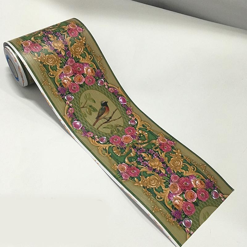 Tapet autoadeziv DIY pentru linia taliei Dormitor Sufragerie Plintă Autocolante de perete Bucătărie Baie Impermeabil Folie grădiniță