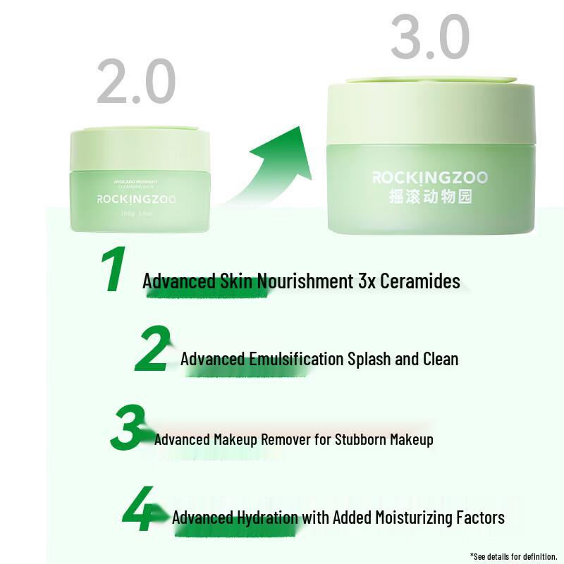 Rock Animals Garden Avocado Makeup Remover Balm