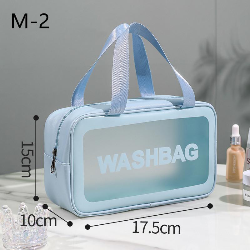Portable Travel Wash Bag Female Transparent Waterproof Makeup Storage Pouch Large Capacity Cosmetic Organizer Beauty Women Case