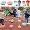 Five-pointed Star Steeping Stone Balance Game River Stones Balance Stepping Stones  Children's