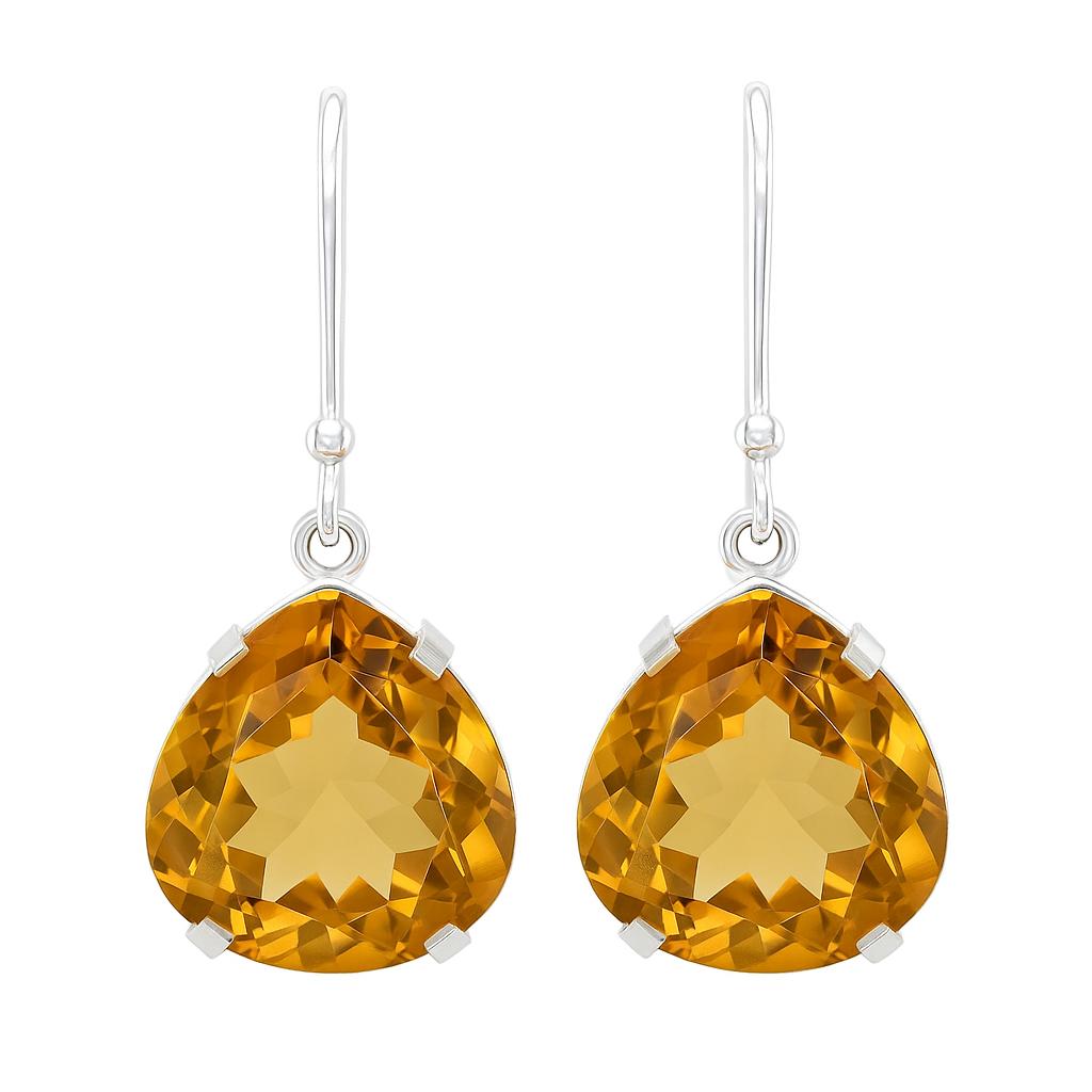 Stunning 70 Ct Natural Certified Alexandrite Pear 7 Color Change Earring Pair AI-130-NS