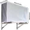 Cross-Border Outdoor Air Conditioner Cover: Wall-Mount Deflector, Cold Air, Sun Protection, Rainproof, Dustproof.
