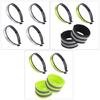 4lots Reflective Bandages Ankle Leg Straps Cycling Comfortable Reflective Straps for Enhances Night Visibilities