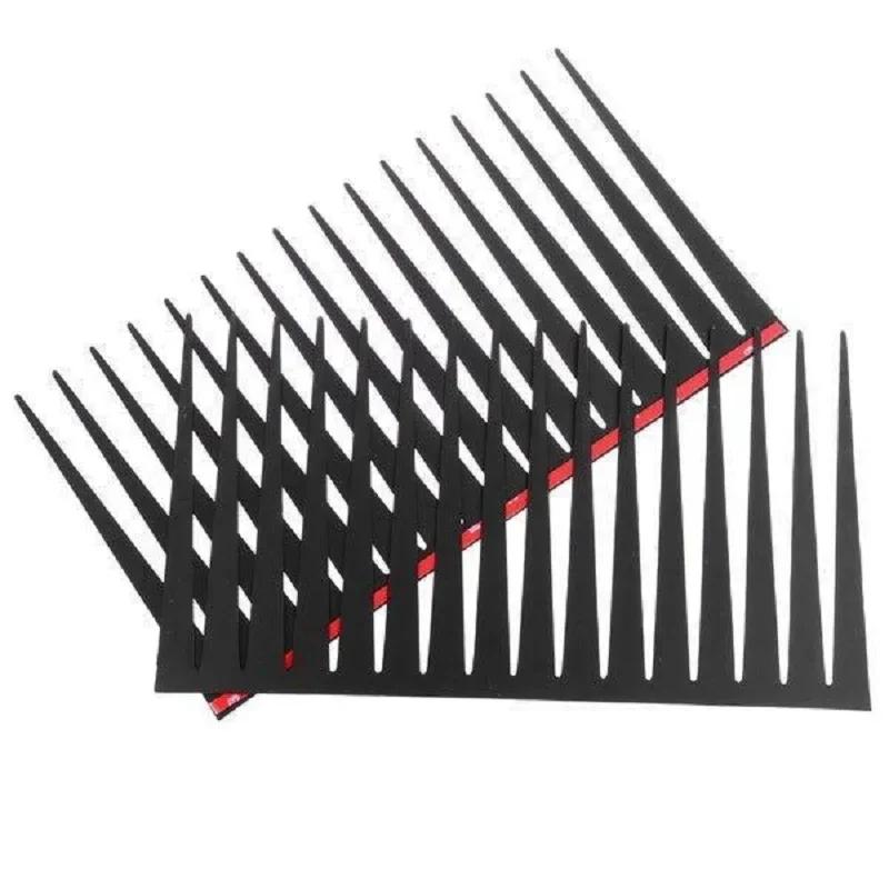 

3D очаровательные черные накладные ресницы наклейка на ресницы украшение для фар автомобиля забавная наклейка 1 пара