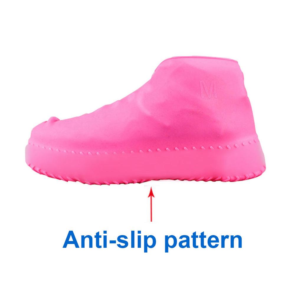 Boots Waterproof Shoe Cover Silicone Material Unisex Shoes Protectors Rain Boots for Indoor Outdoor Rainy Days Reusable