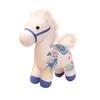 PP Cotton Zodiac Pony Figurine Soft Plush Horse Doll Pendant Cartoon Steed Doll  Festive Decor