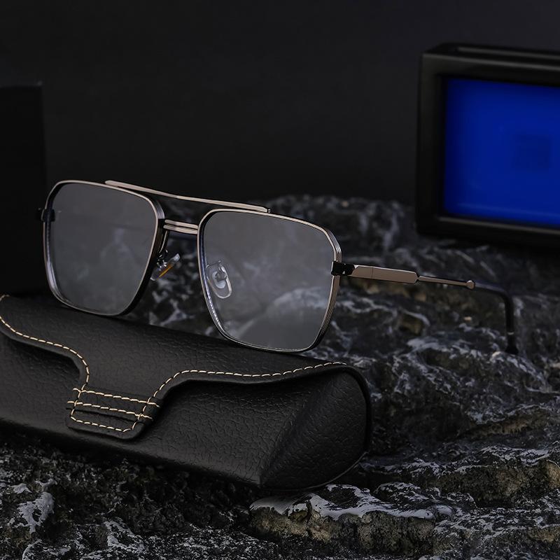 JYL TS Men's Square - Minimalist Unique Fashion Sunglasses WF-5G54