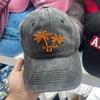 Șapcă unisex din bumbac spălat șapcă de baseball cu broderie din copac de cocos pentru bărbați, femei, îmbrăcăminte de stradă, pălării pentru tată