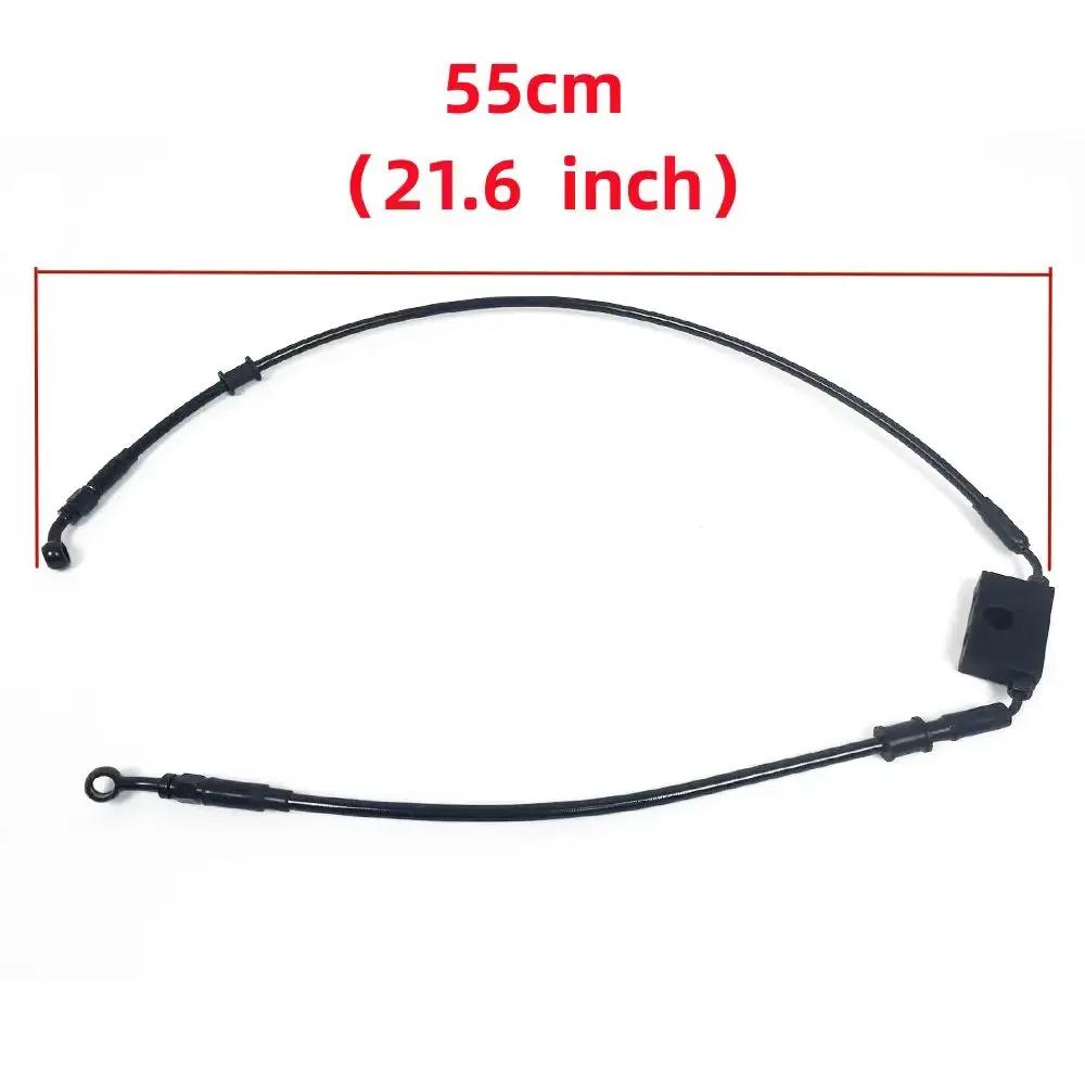 

high-quality Extended brake line ABS For Harley Softail Heritage Classic Fat boy Breakout Deluxe Fls Slim 2018-2024 55cm