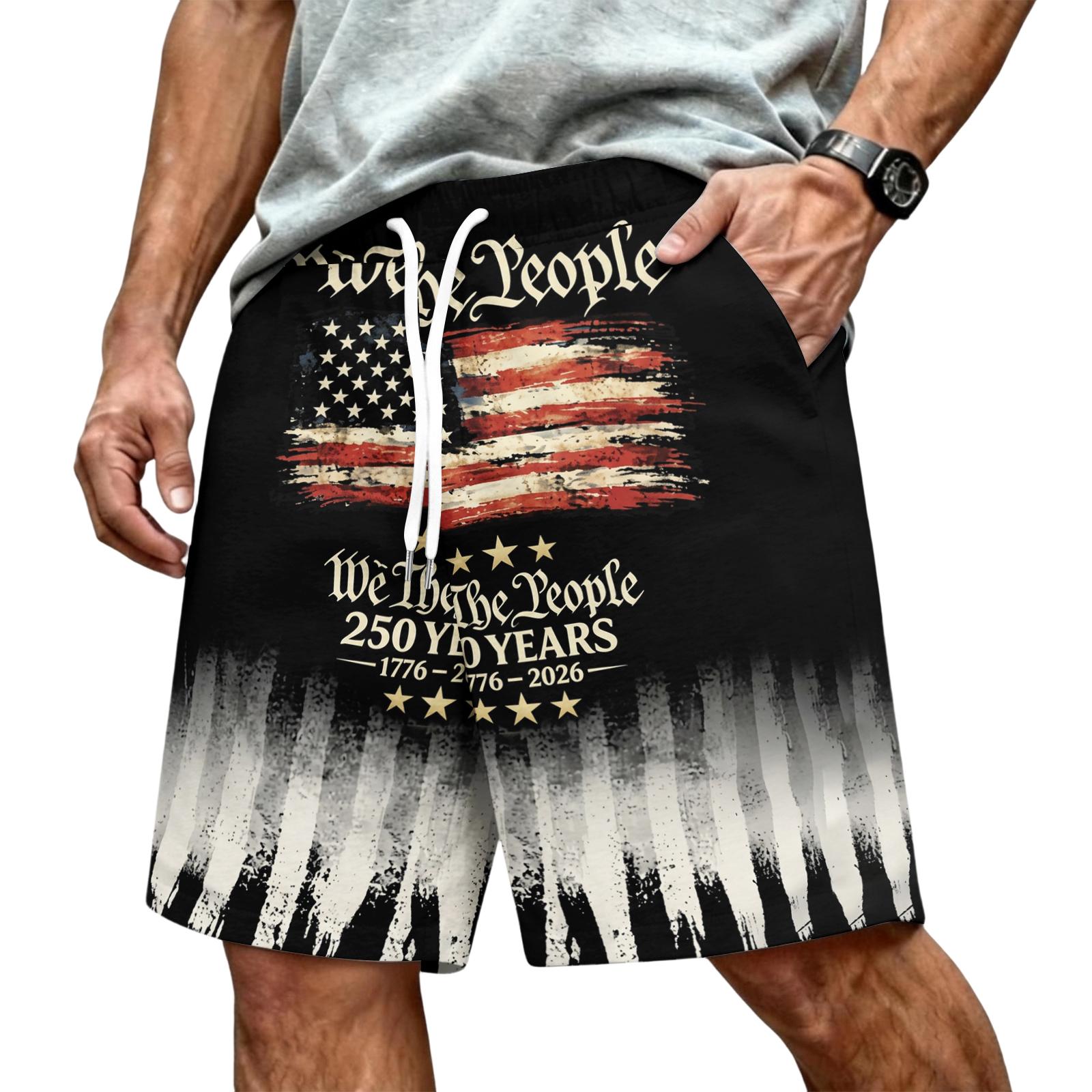 Men s Casual Drawstring Waist Shorts Lightweight Comfortable Fit Elastic Waistband Beachwear Summer Activewear S