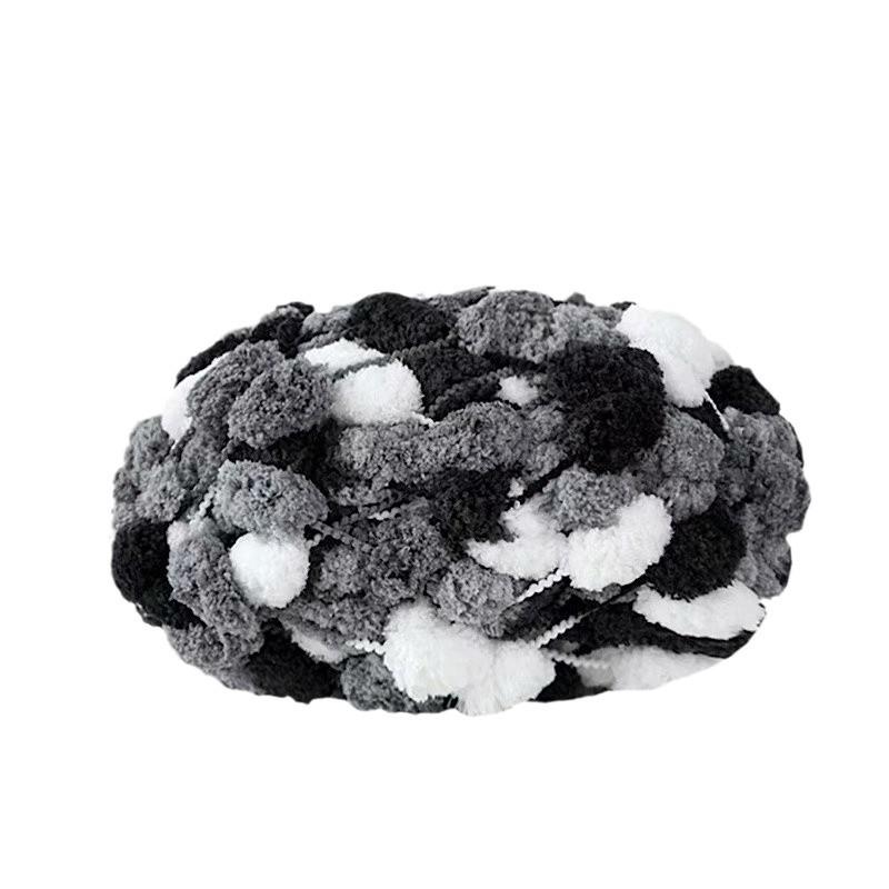 Bean Bean Hand-Knitted Thick Yarn Ball for DIY Projects: Large Ball for Carpets, Cushions, and Woven Blankets
