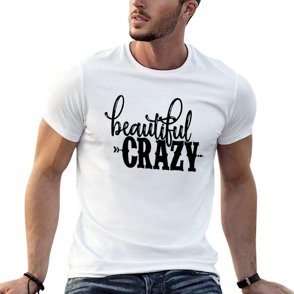 Beautiful Crazy T-Shirt Basic Simple Design Short Sleeve Shirt