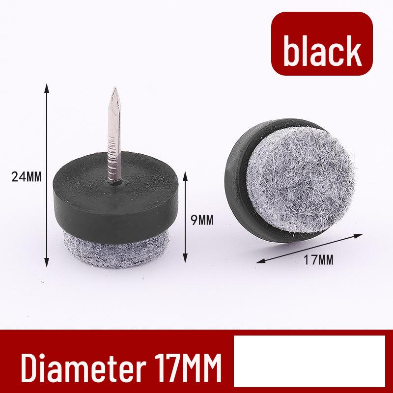 Nylon Anti-Slip Furniture Leveling Feet with Felt Pads