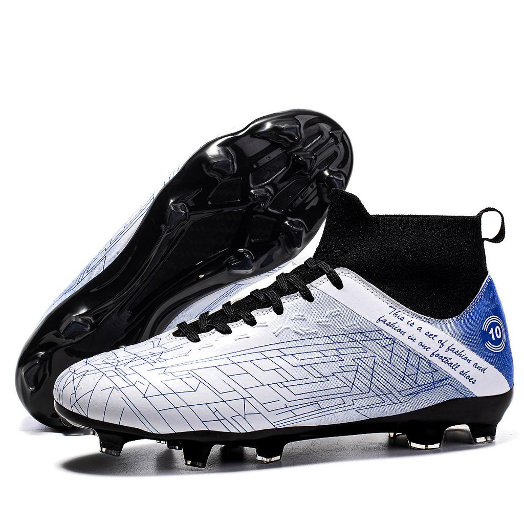 High-top Football Shoes, New Male and Female Students Professional Training, Long Spikes, Youth Broken Nails, Champions League Football Shoes