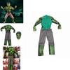 Hulk The Avengers Muscle Mask Costume Boys Cosplay Kids Carnival Clothes Fantasy
