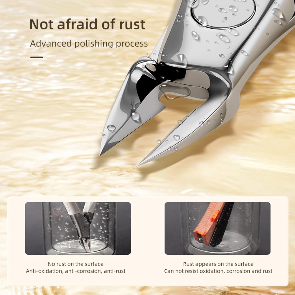 Stainless Steel Ingrown Toenail Nail Clipper Durable Eagle Nose Pliers Nail Clipper Onychocryptosis Care Pedicure Tool