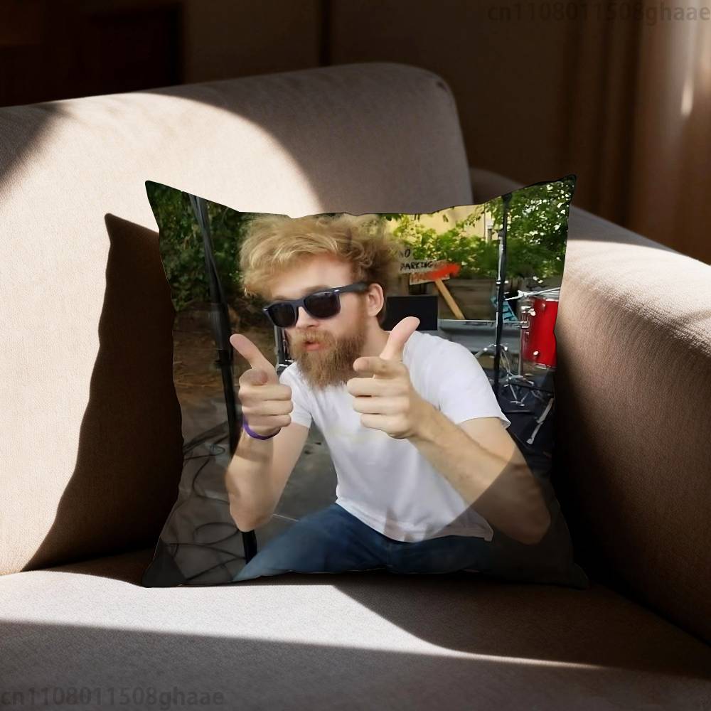 Jack Stauber Album Pillow Case Pillow Case Living Room Sofa Cushion Cover Suitable For Home Bedroom Room Decoration