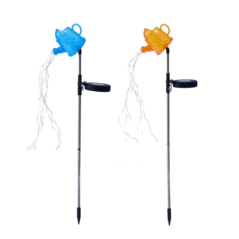 Solar Kettle Sprinkler Light: Creative Outdoor Lawn and Courtyard Decor
