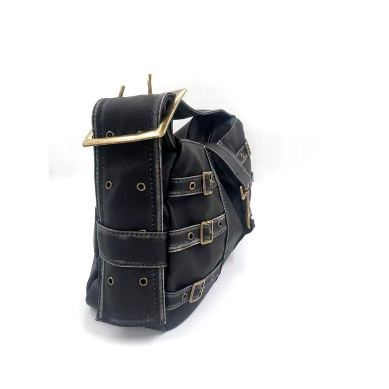 A Fashionable and Casual Motorky-style Large Tote Bag for Women's Keyway Commuting