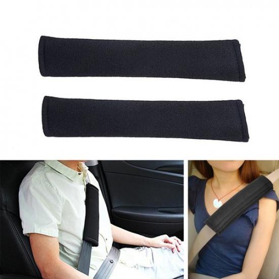 Adjustable Car Safety Belt Cover Seat Belt Shoulder Strap Covers Protector Pad