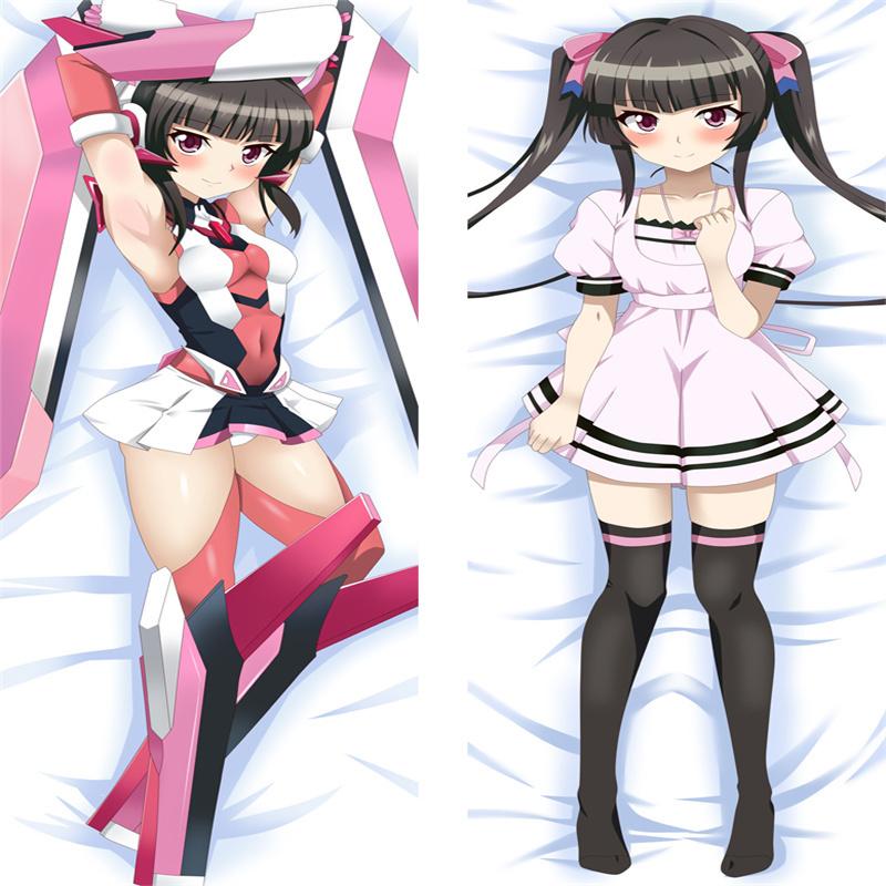 

60x180 см Senki Zessho Symphogear наволочка аниме тело Dakimakura двусторонний кавайный чехол для красоты с принтом постельные принадлежности наволочка для косплея