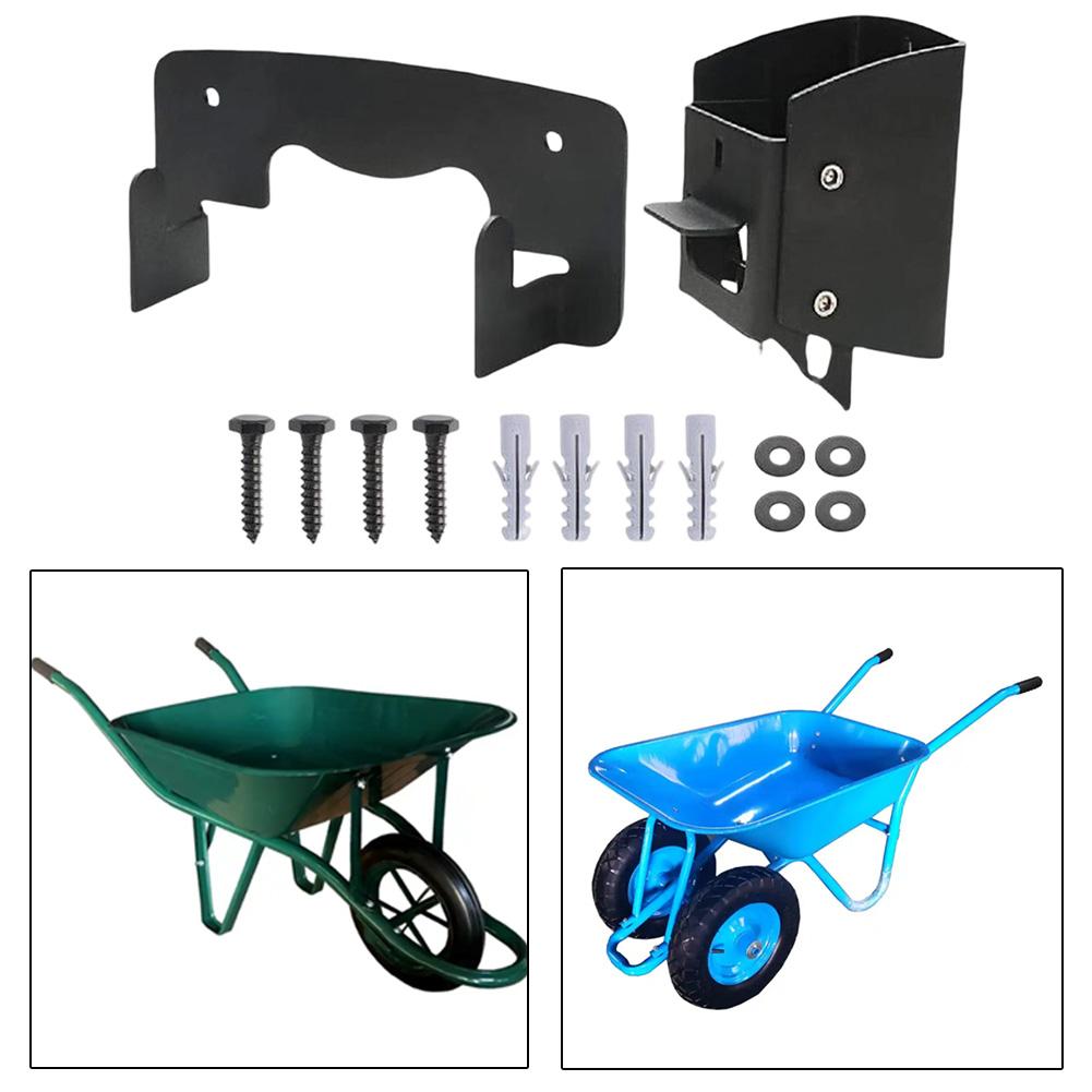 Heavy-duty Wall-mounted Cart Storage Rack Storage Bracket For Most Standard Carts Storage Bracket Home Storage And Organization