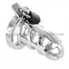 Manufacturer Direct IRISCO IR-4125 Surgical Stainless Steel Male Chastity Cage Gay Cock Lock Bondage Sex Toys Customizable High