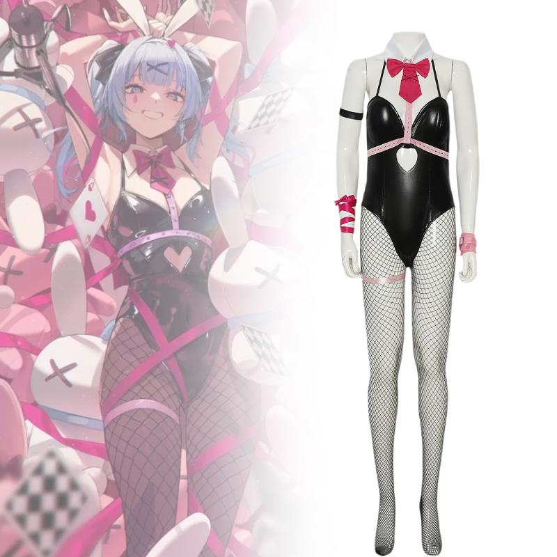 Bunny Sexy Adult Halloween Costume Rabbit Fancy Swimsuit Cosplay Easter Party