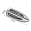CUBE3 For SEAT lbiza 6j Leon Mk2 Cupra FR Arona Racing Ateca Altea 3D Metal Logo Car Fender Side Wing Emblem Badge Sticker Accessories