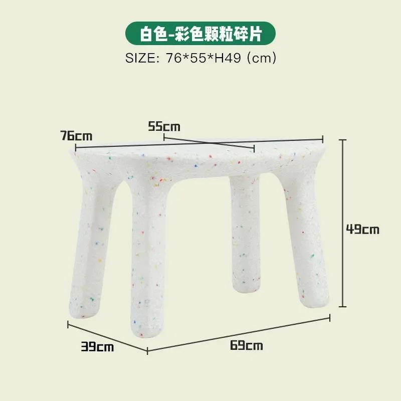 

Детский учебный стол Nordic, пластиковый, для детского сада, симпатичный строительный блок, детский учебный стол, стол для спальни, дропшиппинг белый