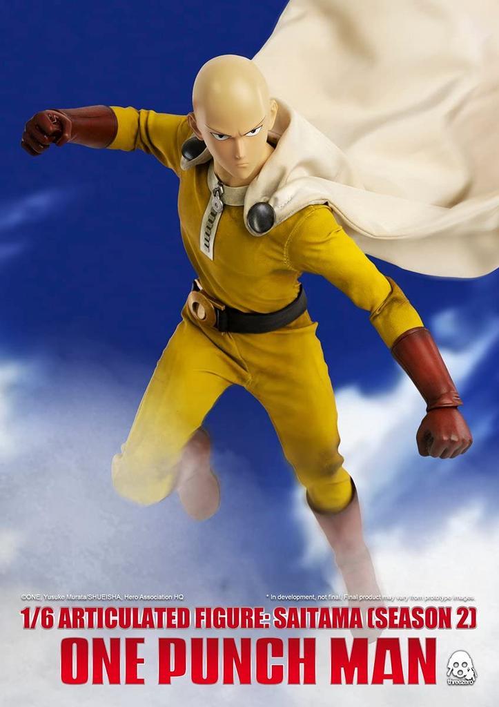 Threezero One Punch Man Saitama 1/6 Articulated Figure: Saitama [SEASON 2]