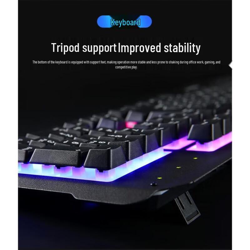 Aigo W927A Kabelgebundene Gaming-Tastatur mit Hintergrundbeleuchtung