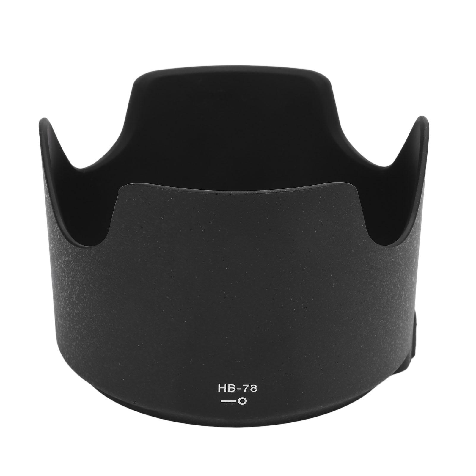 

Бленда защитная уменьшает блики и засветки Бленда-козырек с крышкой для объектива 77 мм для AF-S NIKKOR