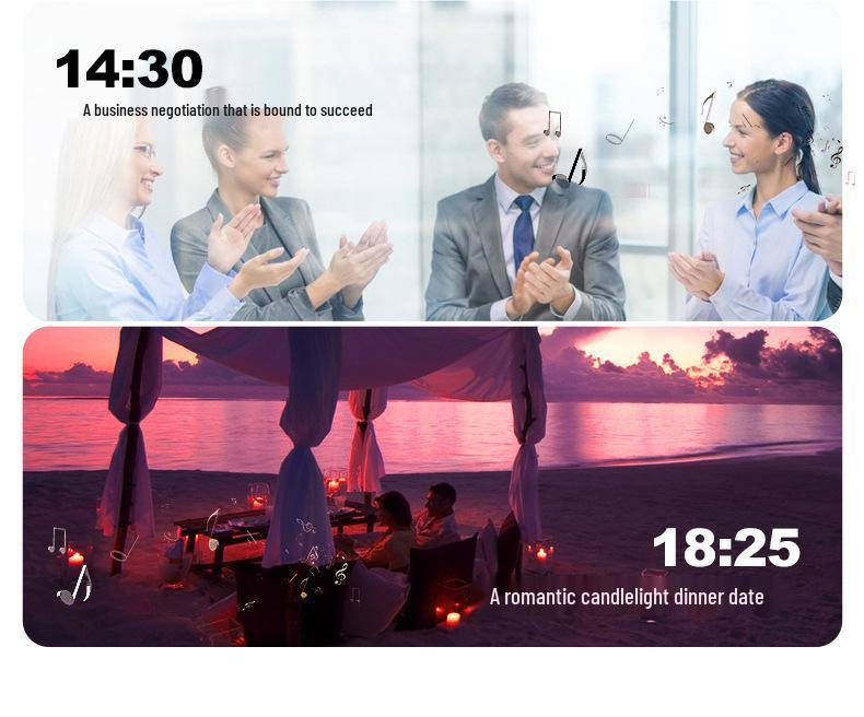 Multifunctional Smart Alarm Clock for Students and Children, Wake-Up Tool, Desktop Clock for Boys and Girls