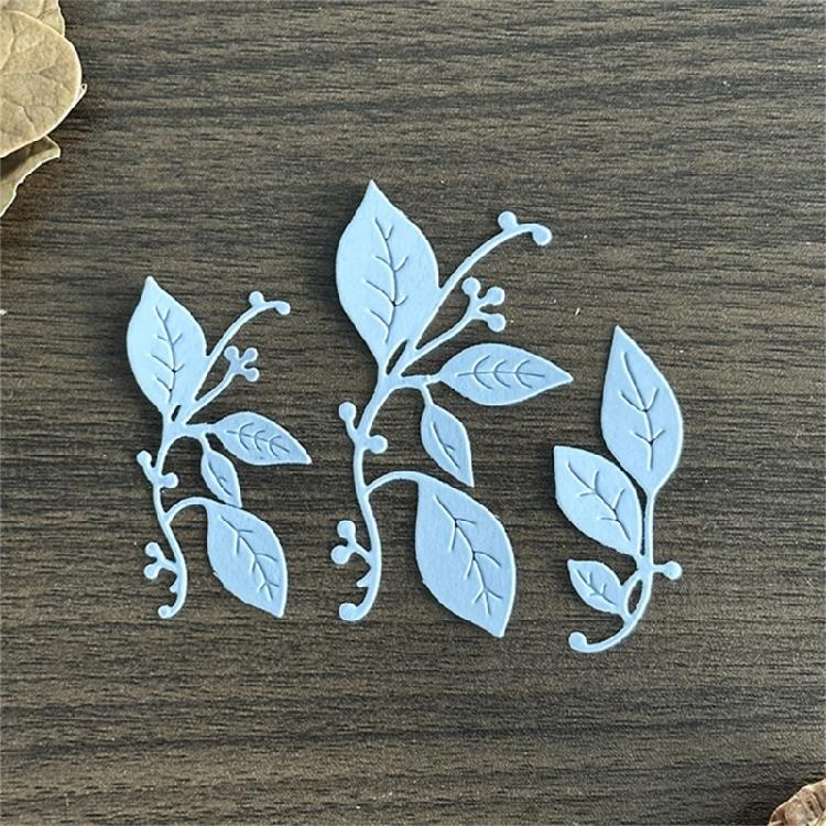 Leaves Cutting Dies Embossing Stencils  for Photo Journal Scrapbooking Card Decorations Carbon Steel Die Cuts