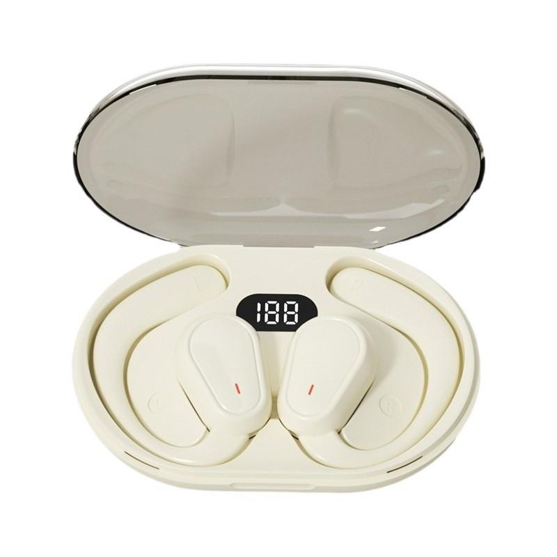 

Открытая беспроводная Bluetooth-гарнитура с длительным сроком службы батареи и креплением на ухо Спортивная гарнитура One Size белый