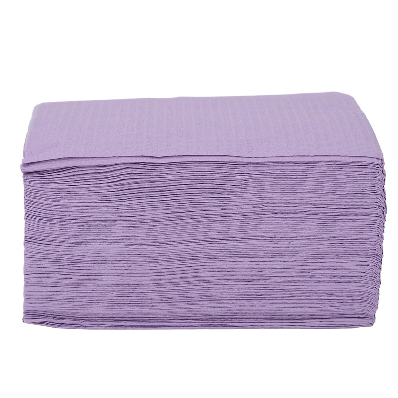 

50 шт. Одноразовая чистящая скатерть Водонепроницаемая Дышащая Большого размера DIY скатерть для тату фиолетовый